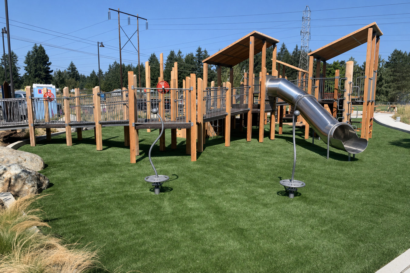Turf for playgrounds in Edgewater, FL