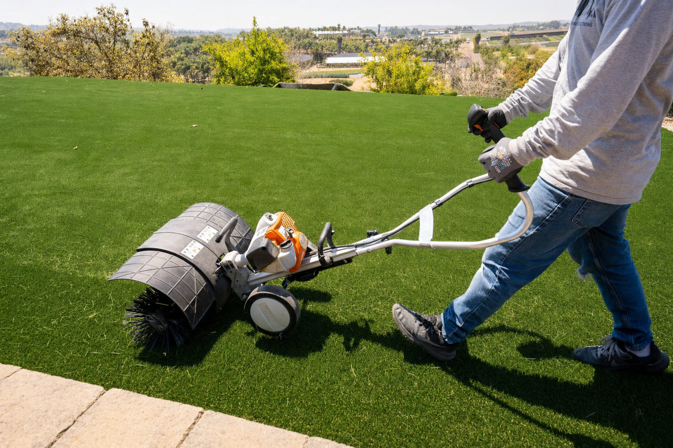 Turf maintenance services